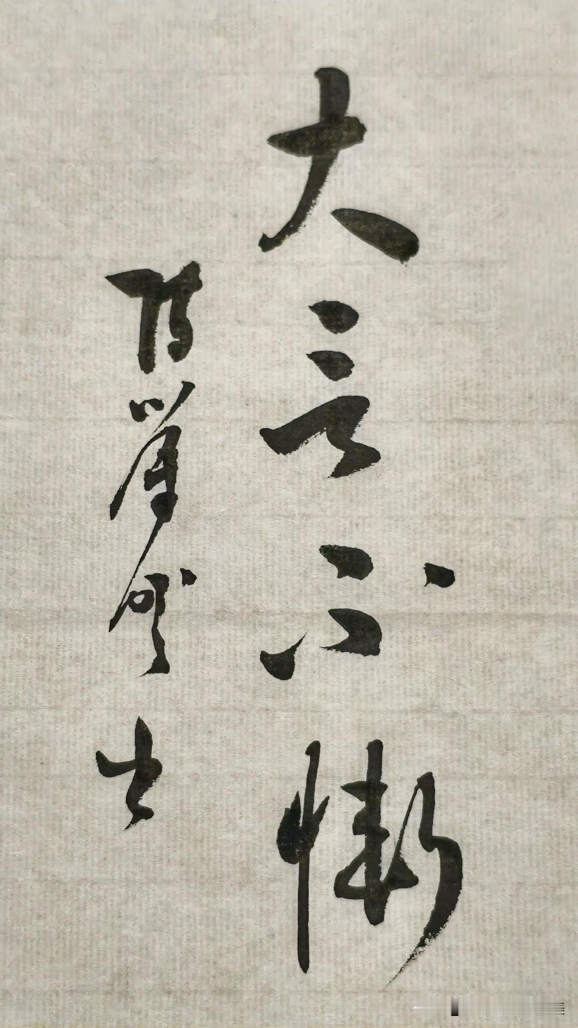 草书精品展示：大言不惭