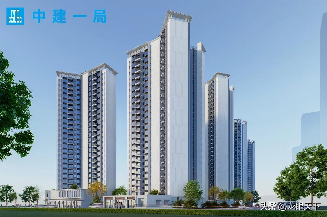 近日，中建一局中标广东广州番禺区化龙镇柏堂村城中村改造项目安置区一期，作为中建一