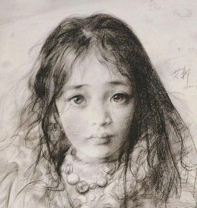 光素描也能触动人心🎨/艺术家艾轩艺术达人素描