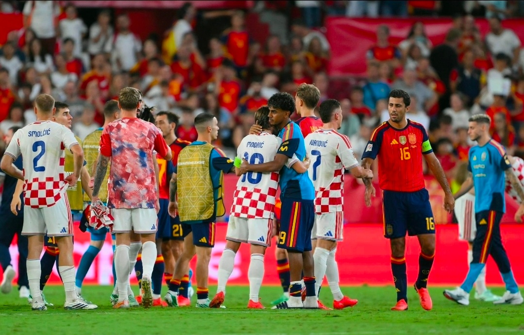 西班牙4比1克罗地亚统治顶级赛场！西班牙6战全灭FIFA前13强队，攻防数据华丽