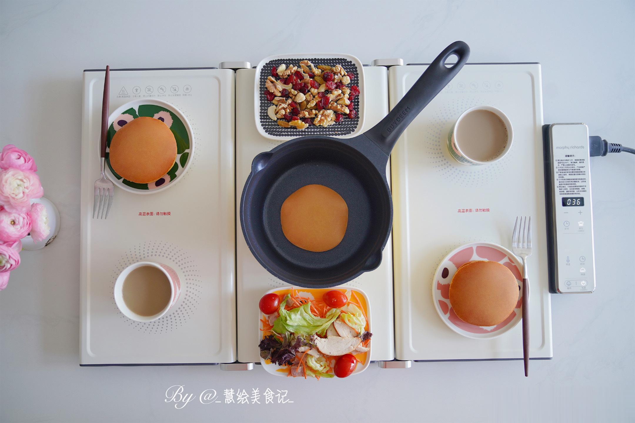 新周好[鲜花]早餐芋泥铜锣烧、燕麦咖啡豆浆、蔬菜沙拉、干果~ ​​​