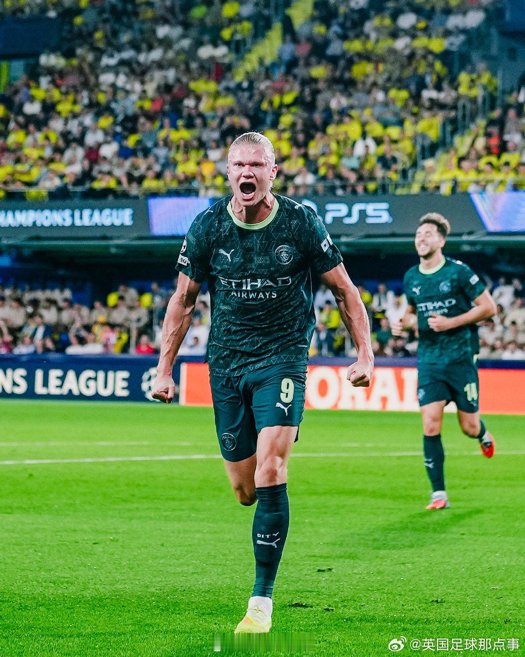 半场结束，比利亚雷亚尔暂0-2落后曼城大伙如何评价上半场比赛[举手] 比利亚雷亚