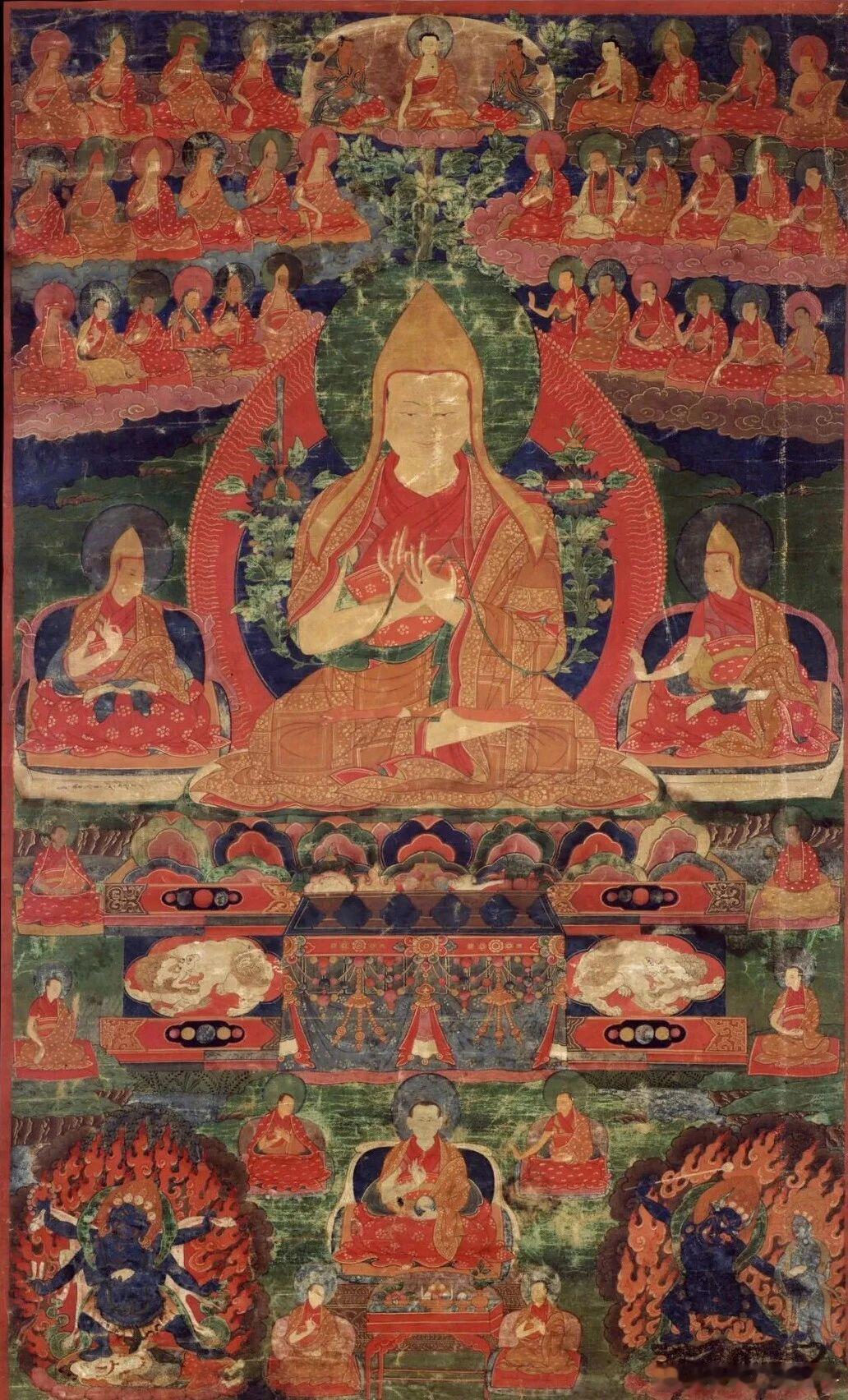 宗喀巴大师以毕生言教提醒后人：真正的法义，不在文字深处，而在日常修持的每一个当下