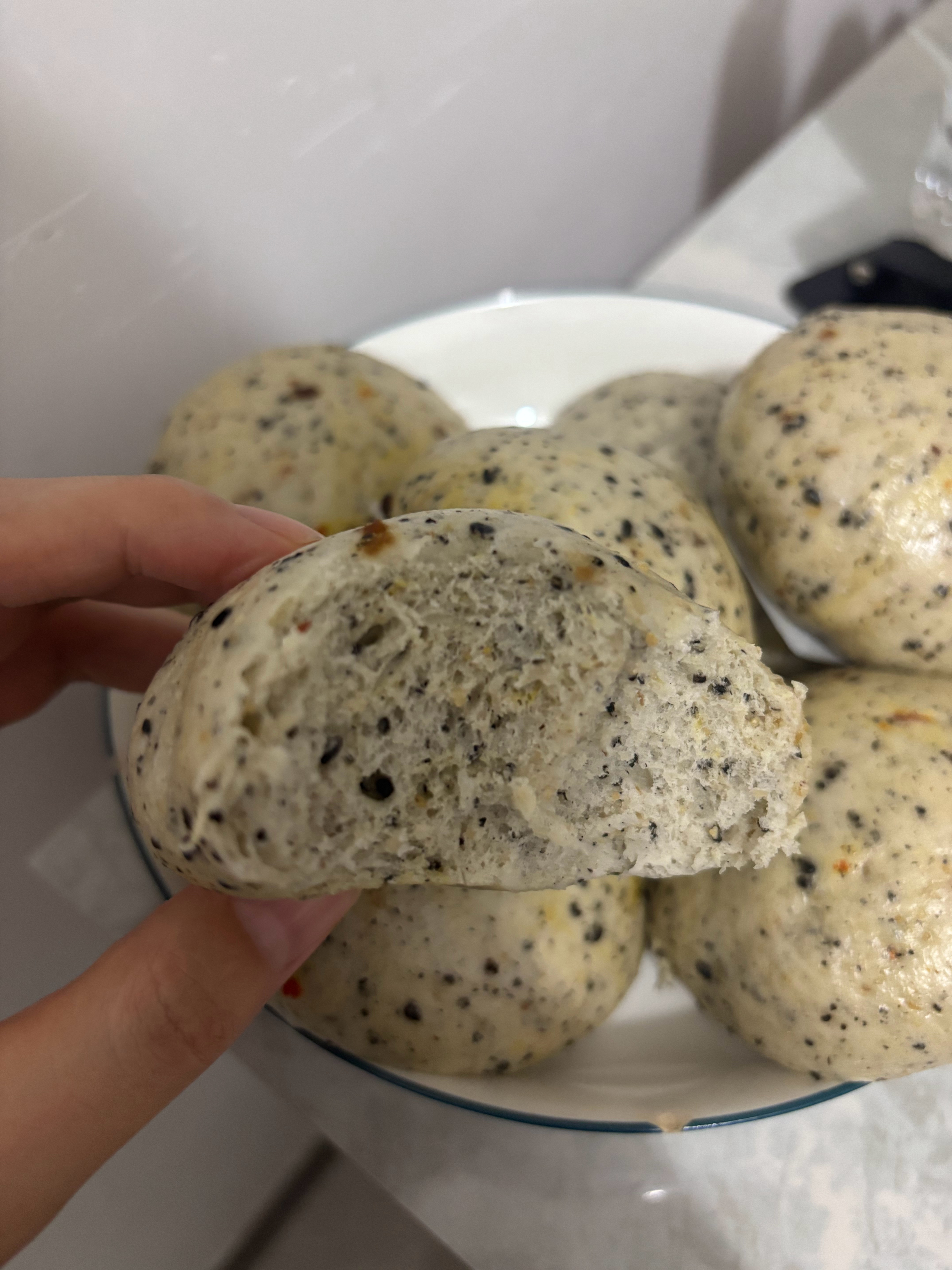 太完美了现在圆馒头已经可以很圆了