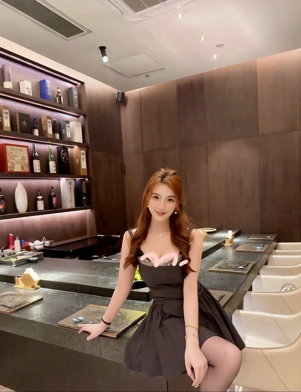 告诉服务员不用打包了，我已经装起来了😋 广州黑金铁板烧omakase...