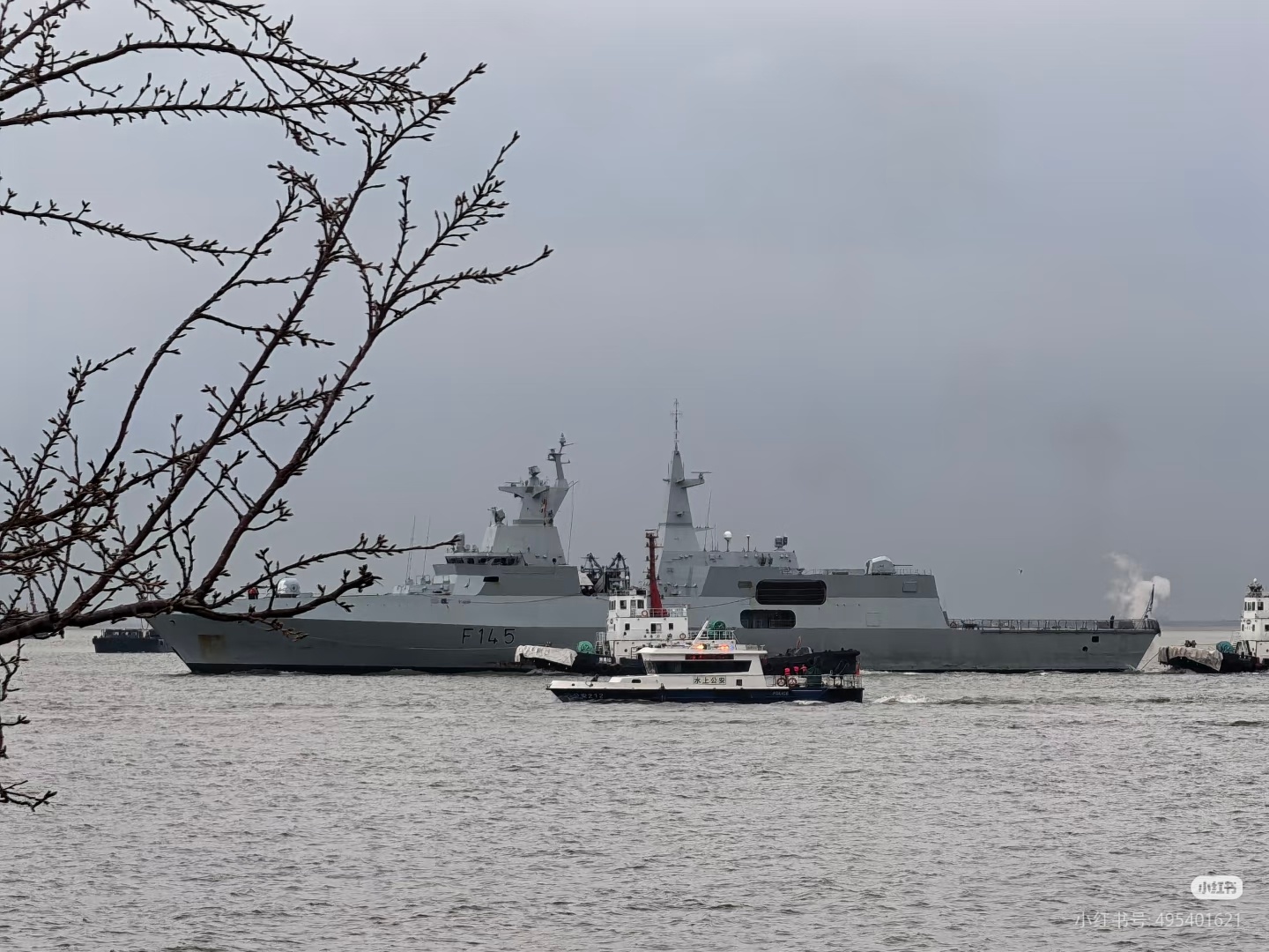 南非海军F-145“Amatola”号护卫舰昨天到访上海。 此舰为MEKO A-
