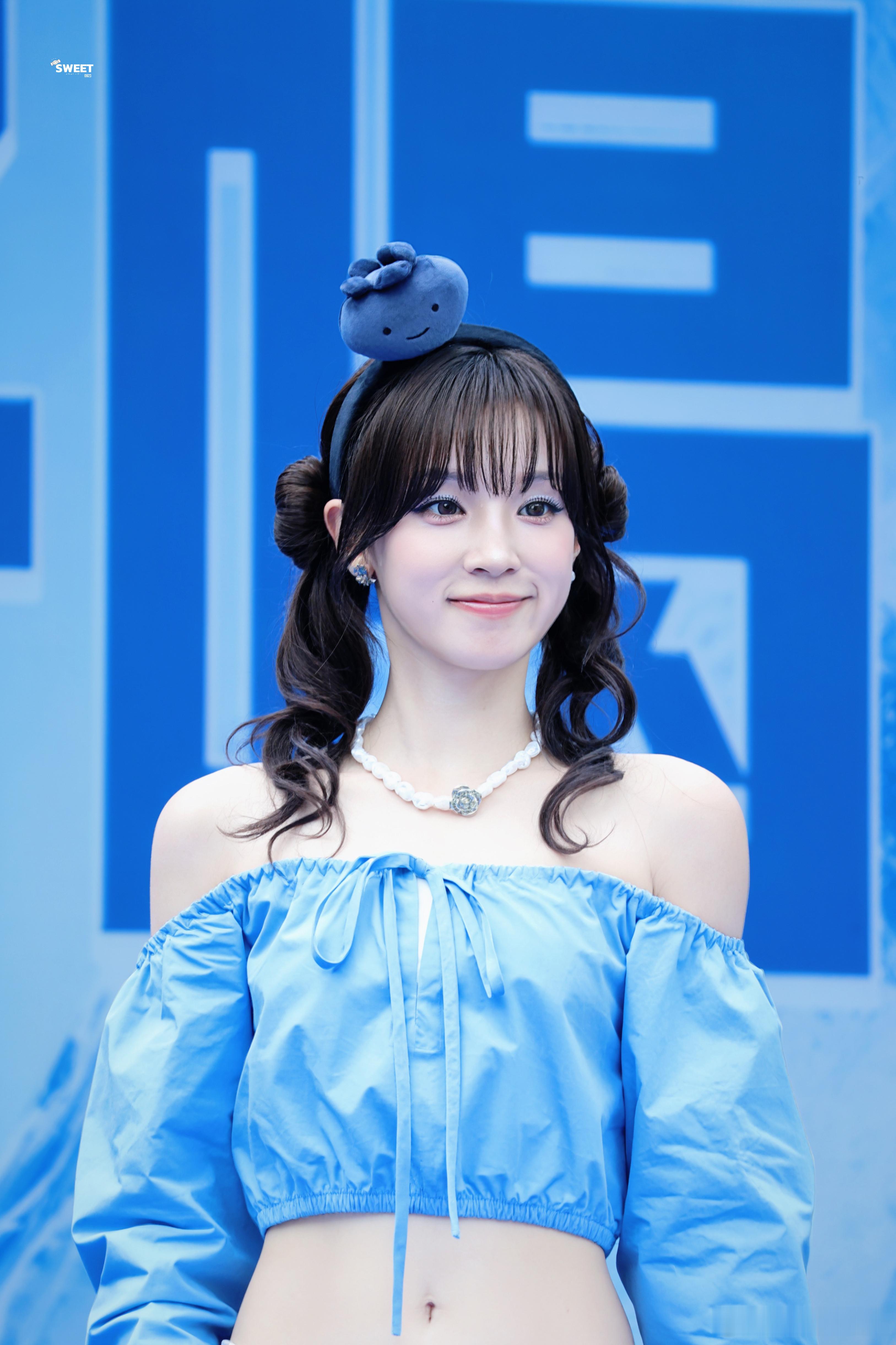 哇塞好棒的蓝色 sweet姐是真站姐来的🫐💙☀️ cr指路YQ_SWEET_