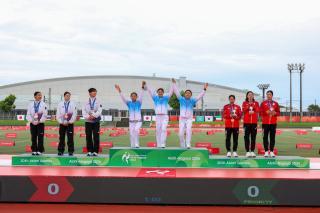 首金！中国队夺得亚运会现代五项女子团体金牌
北京时间9月20日，2026亚运会现
