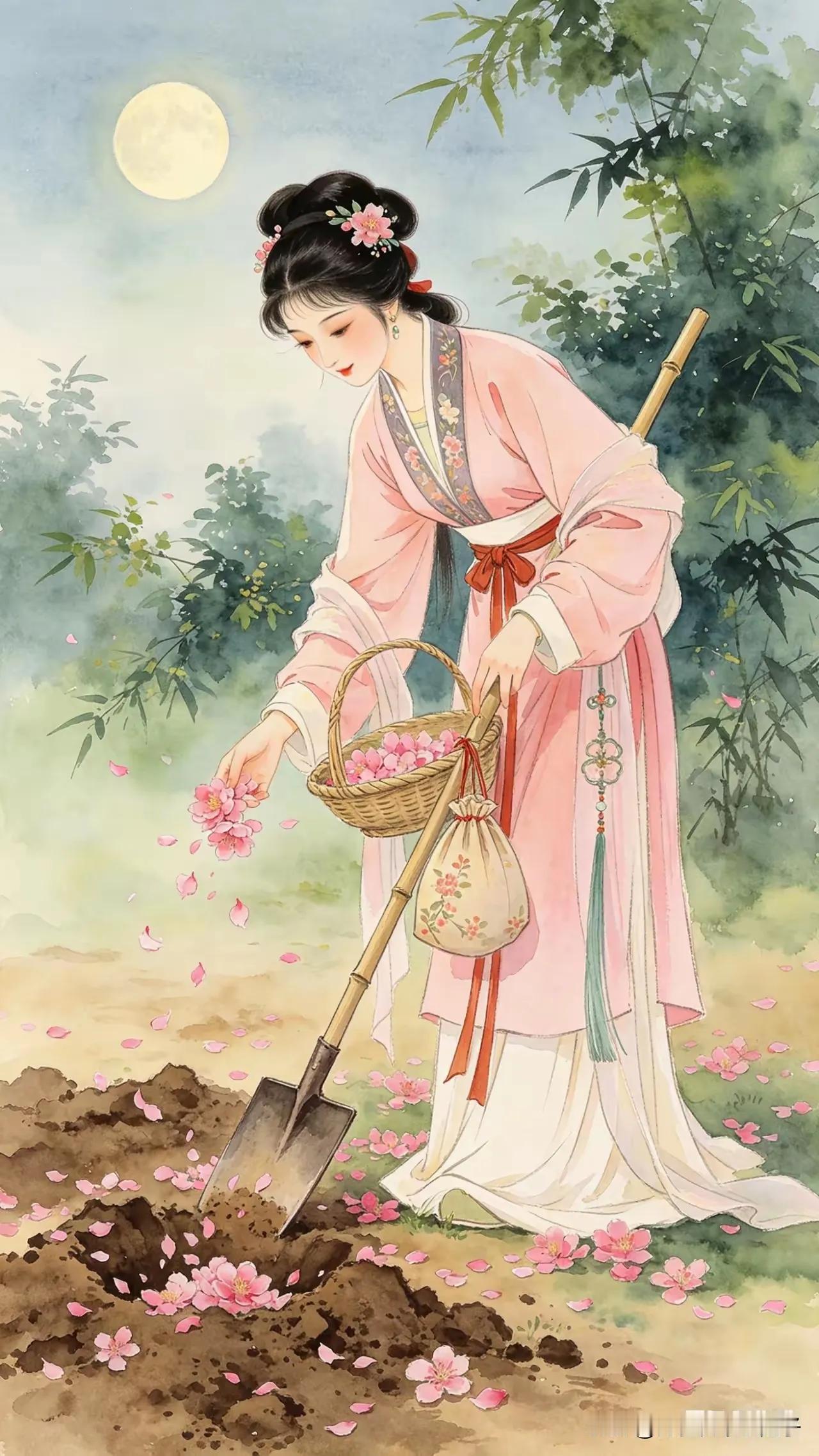 花有清香月有阴
缘浅最伤有情人
共度良宵何处去
红袖添香泪伤神