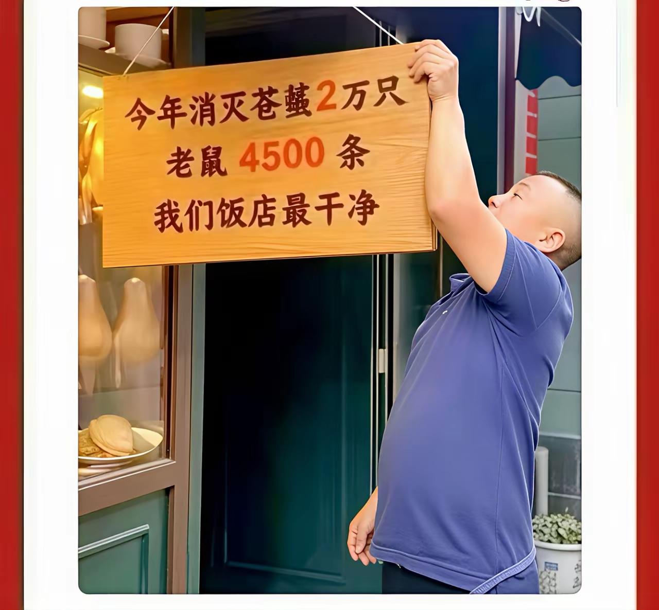 这广告做滴？
目标定的不小，数量看着吓人，弱弱的问一句：你这还是开饭店吗？如此规