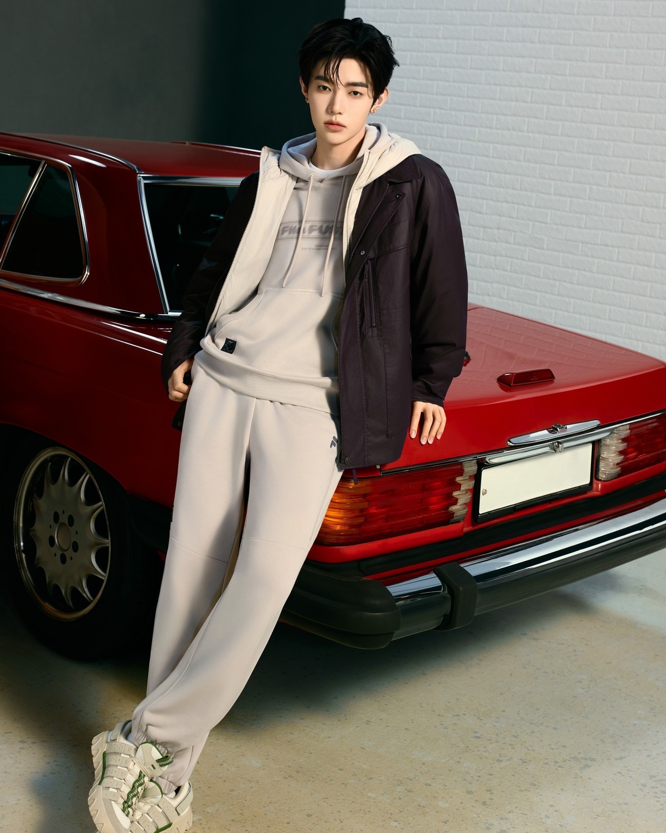 章昊 × FILA FUSION😎 潮流品牌大使的百变穿搭📸 