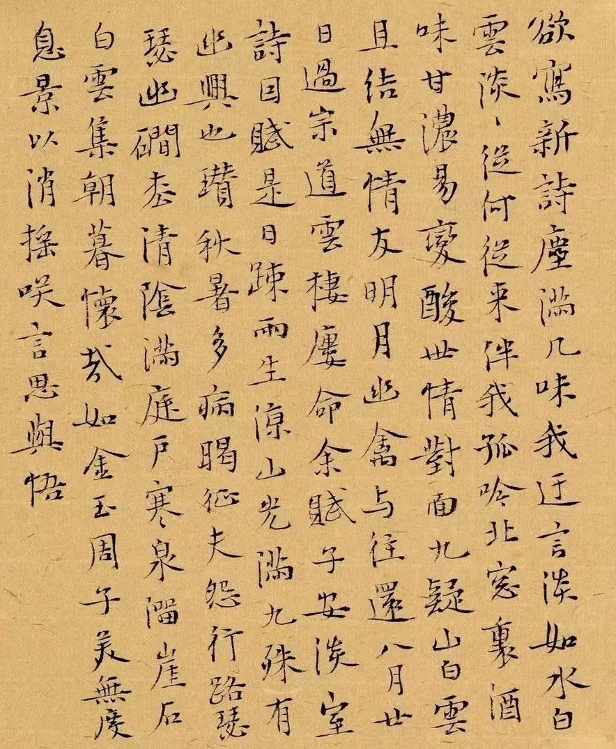 南宫金版小楷作品。