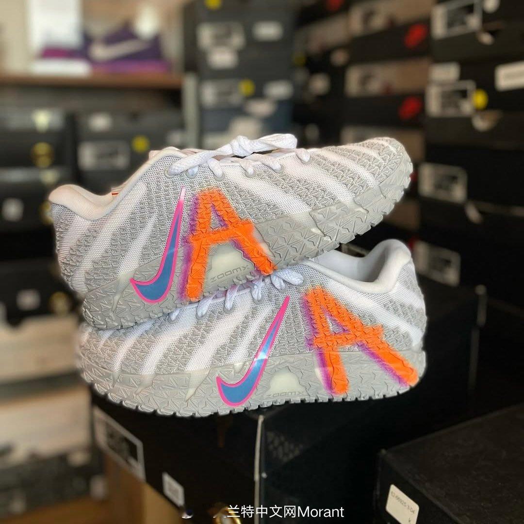 感受下实物莫兰特Nike Ja 3 “Light show” ！莫兰特中国行莫兰