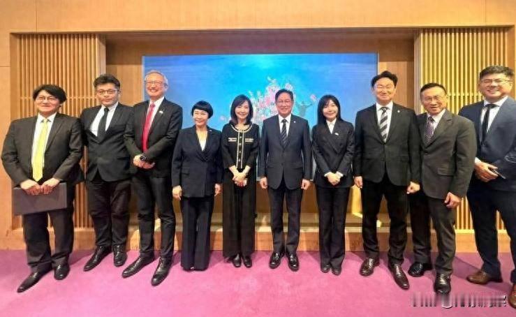 执政党议员也来踩线，韩国对华承诺沦为空谈
6月8日，韩国跨党派3名国会议员窜访台