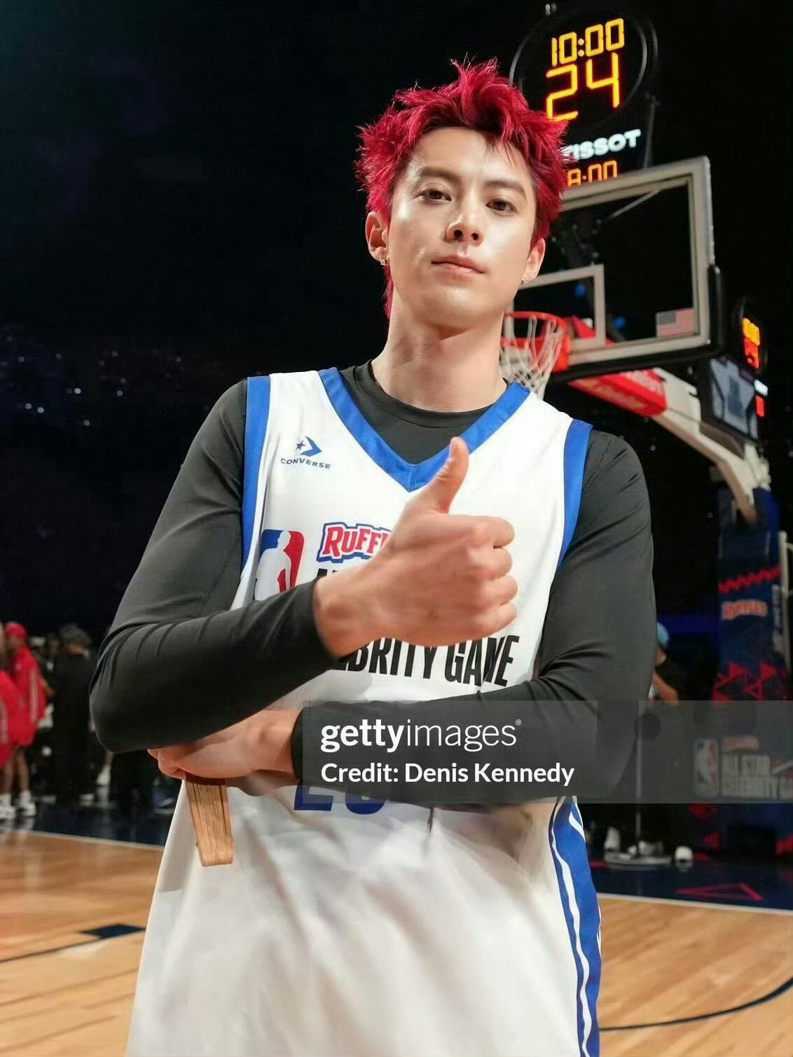 王鹤棣  王鹤棣生图不在怕的，完全免检王鹤棣G社出图王鹤棣NBA全明星生图