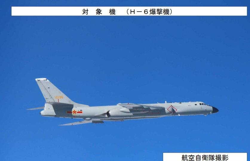 小日子最近确实有点压力山大
12月9日，俄罗斯两架图95和中国两架轰6K轰炸机分