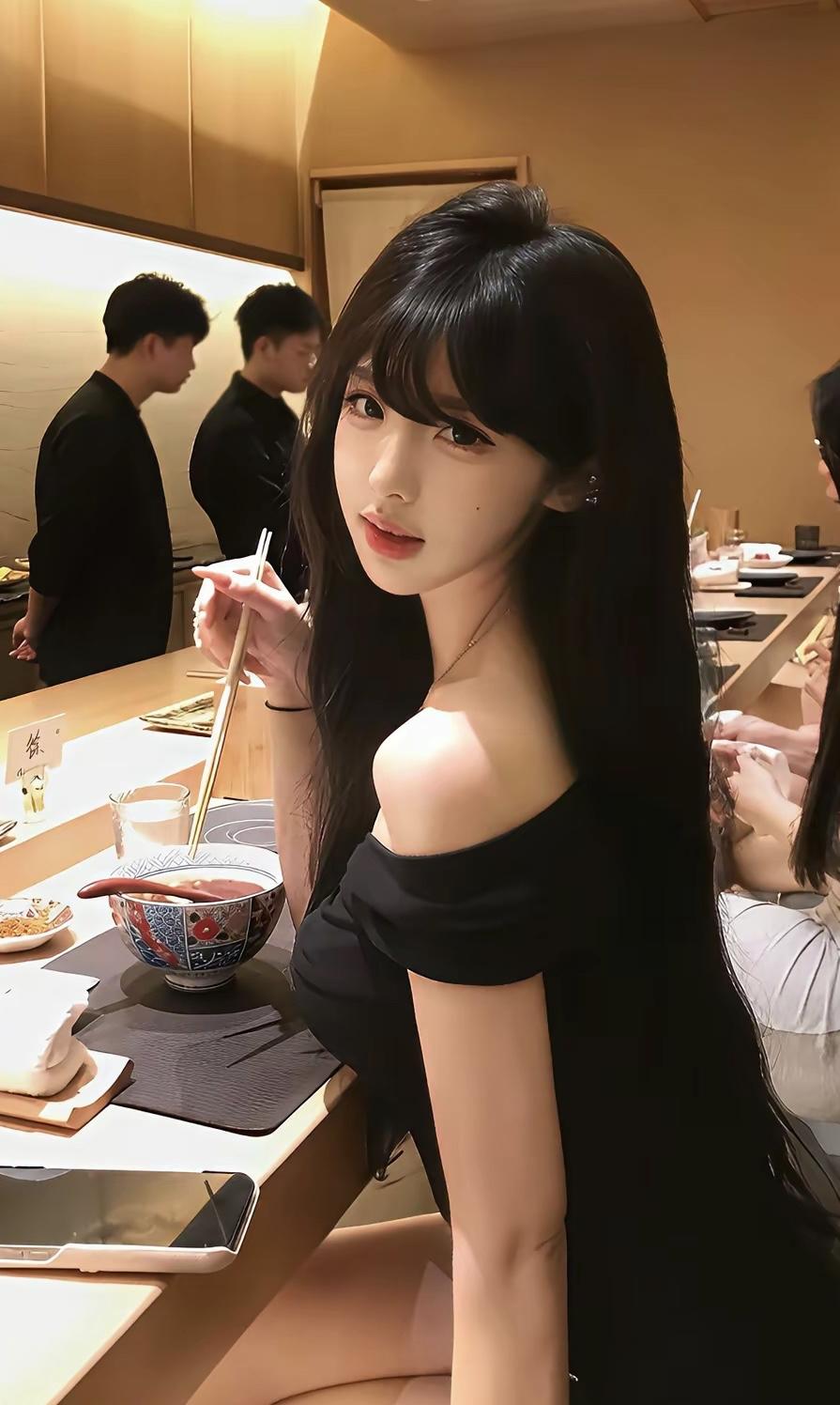 你心目中的美女是什么样子美女一定要漂亮，长相好看、素颜也漂亮、身材比例完美。