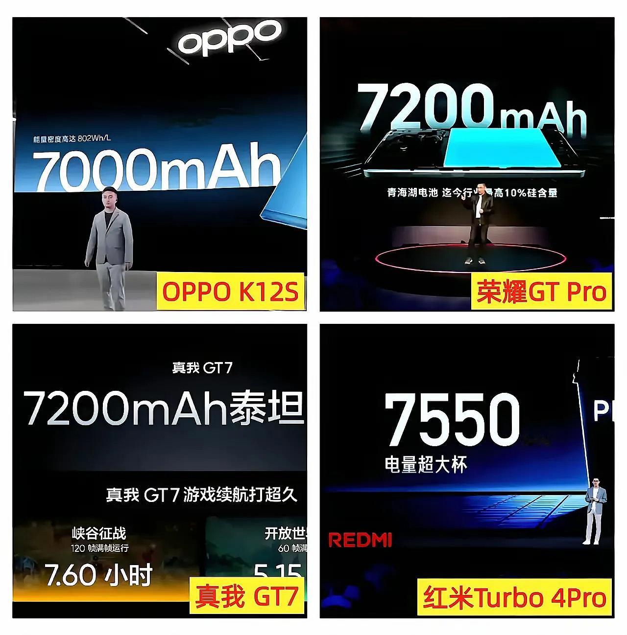 华为不吭声，只能看小米、OPPO、荣耀的表演

OPPO K12s，用上了700