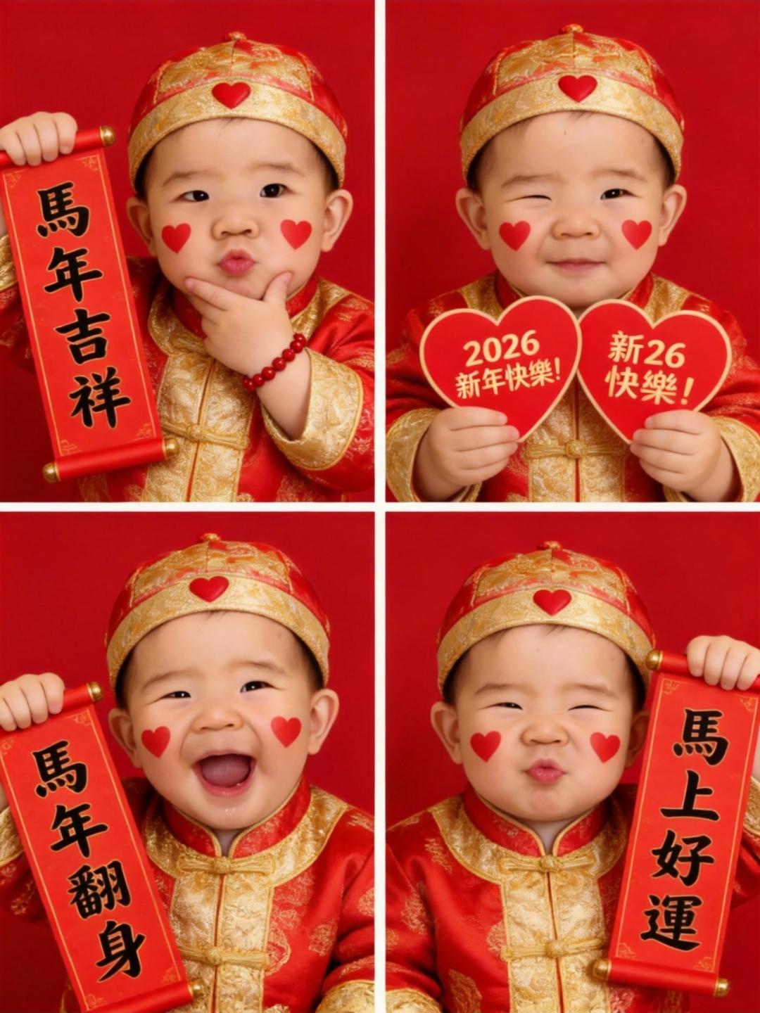 祝大家马年初一吉祥如意幸福安康！