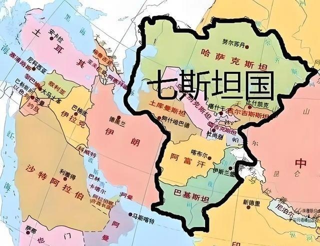 如果将七个斯坦国合并成一个国家，是不是能成为亚欧内陆仅次于美国和俄罗斯、中国另一