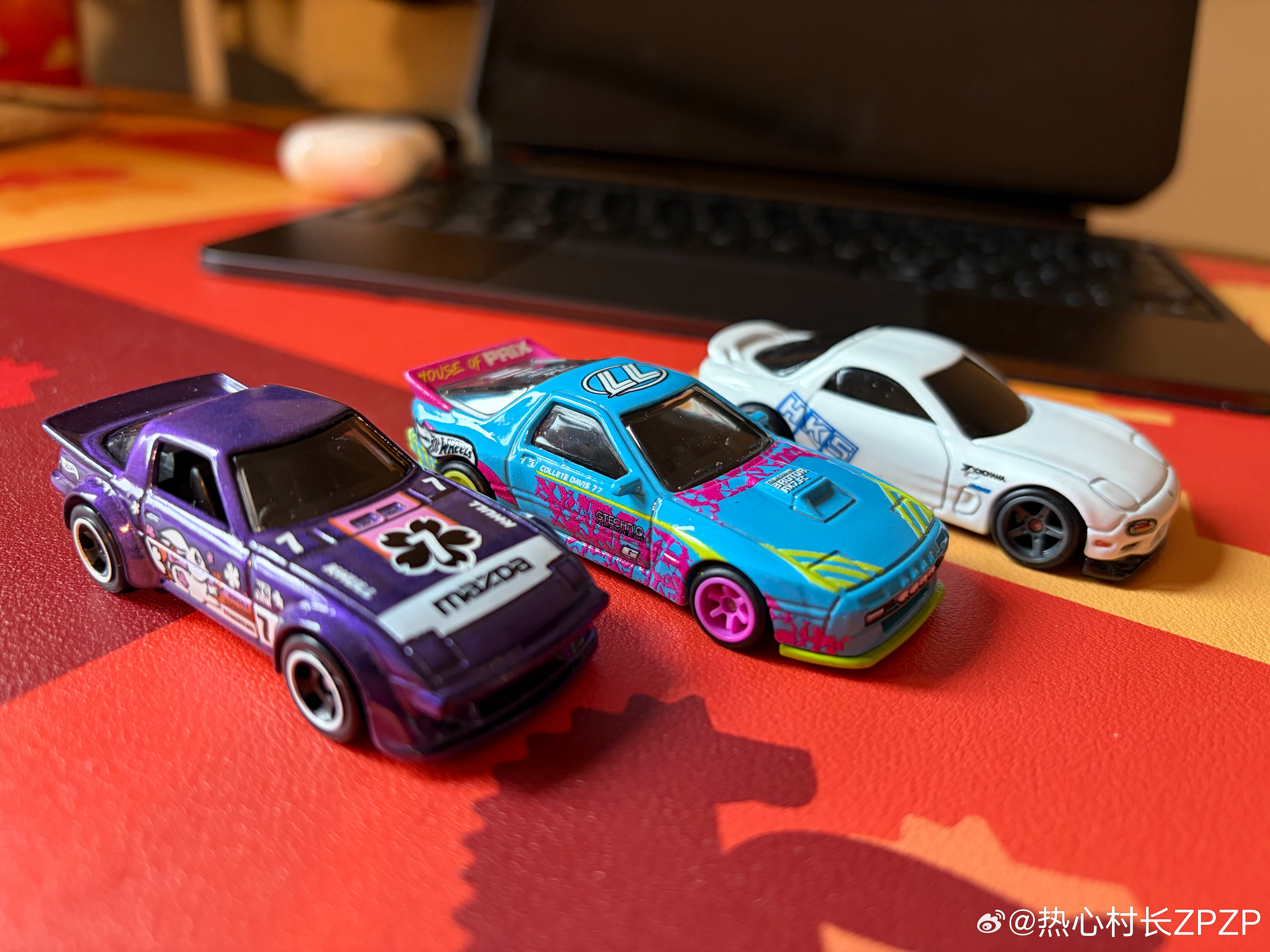 甭管文化还是普卡RX-7的刷色是真好看！我的日常plog大v聊车风火轮超集小车迷