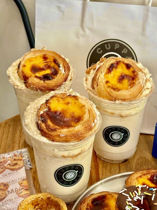 又在澳门见世面了！！！葡挞炸弹💣绝绝子！！