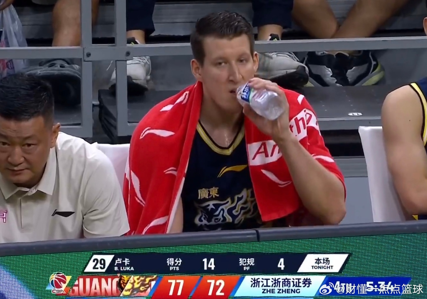 逆风翻盘，广东男篮主场96-78大胜广厦，拿下赛季首胜CBA常规赛继续开打，广东