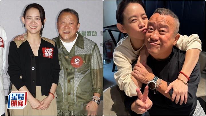 曾志伟父女档现身《交换礼物》慈善放映患癌题材拍足4年 曾宝仪留港陪爸爸庆祝父亲节