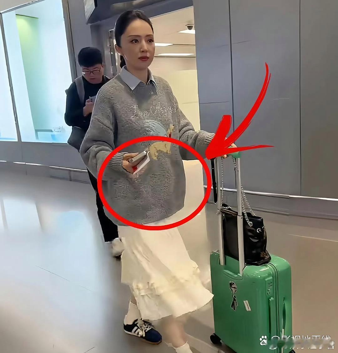 董璇疑似怀孕有网友发视频称，董璇小腹隆起好像怀孕了，不过也有人觉得是角度问题。之