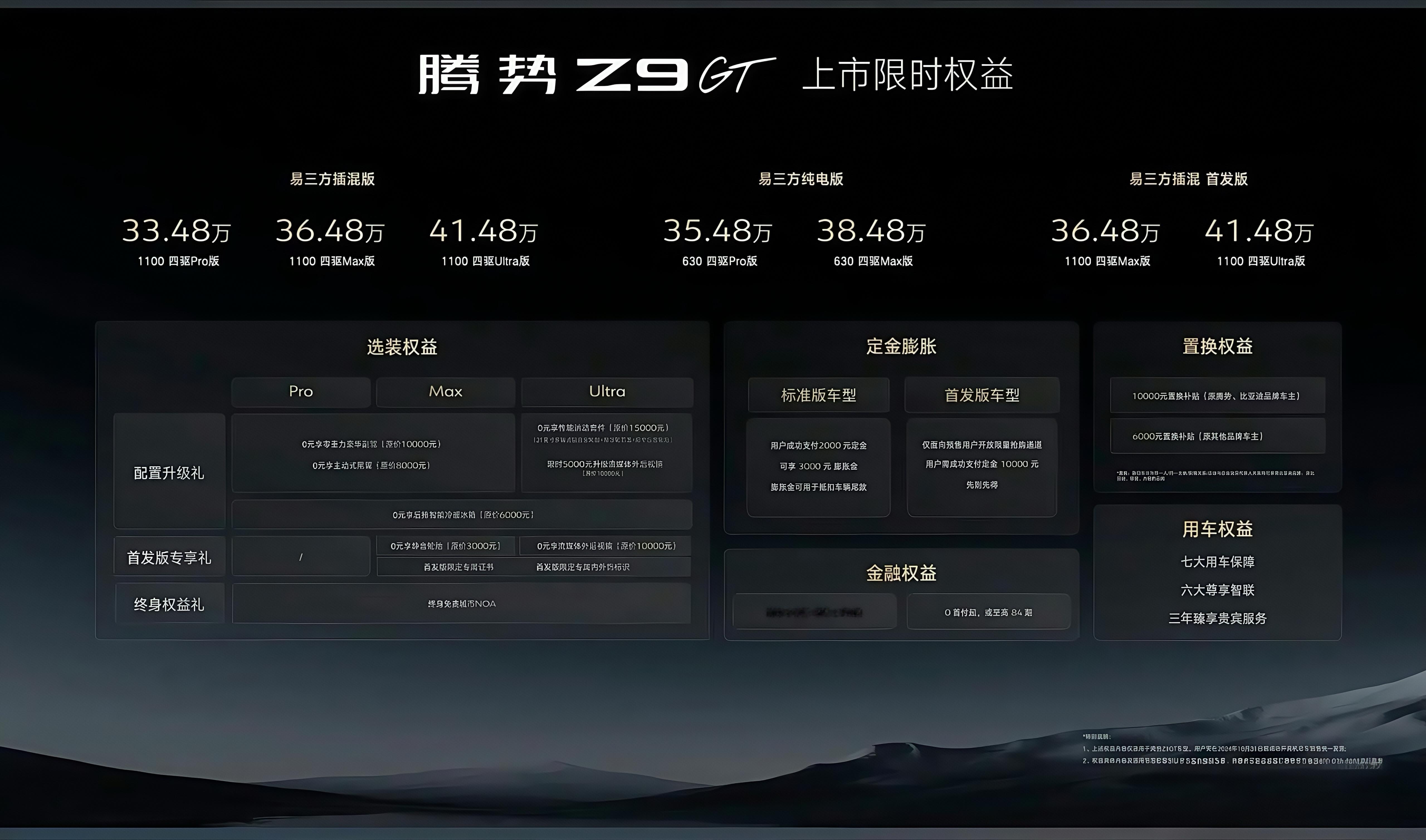 腾势Z9GT正式发布插混版：33.48～41.48万纯电版：35.48～38.4