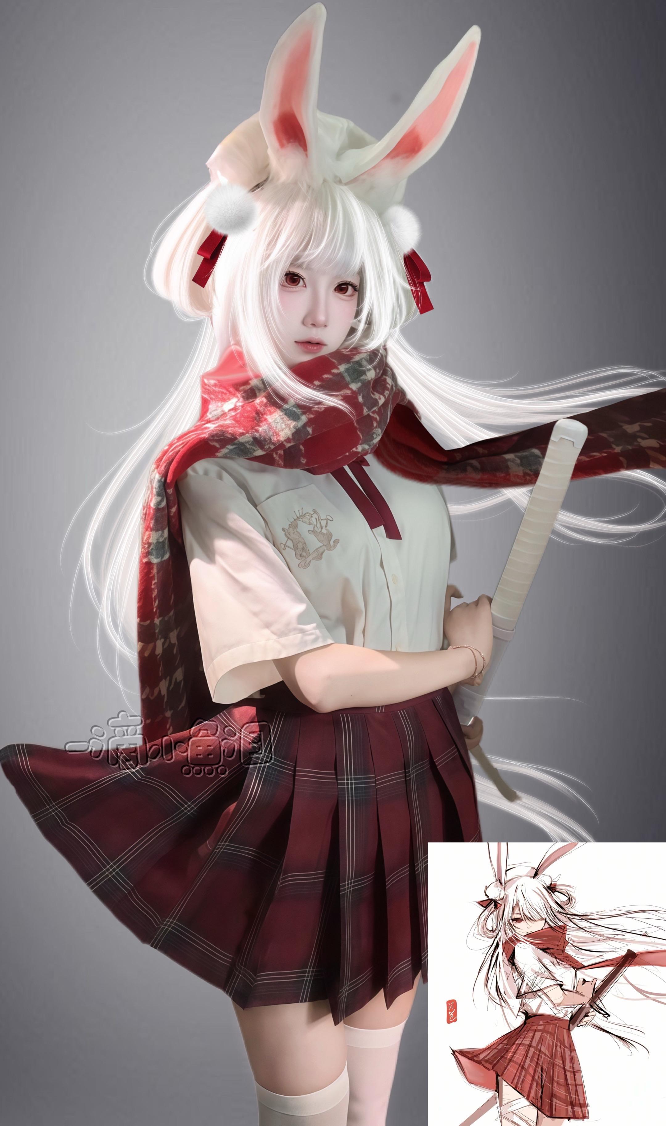一舞剑器动四方。仿图原创画师