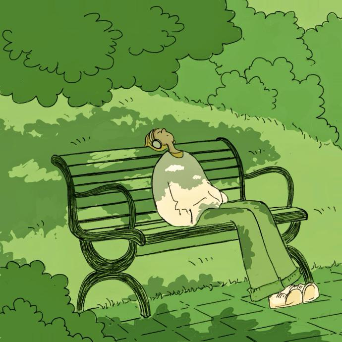 去过静慢的生活，像树一样照顾自己，拥抱尘埃，珍惜根茎，在任何地方都能够长成。 