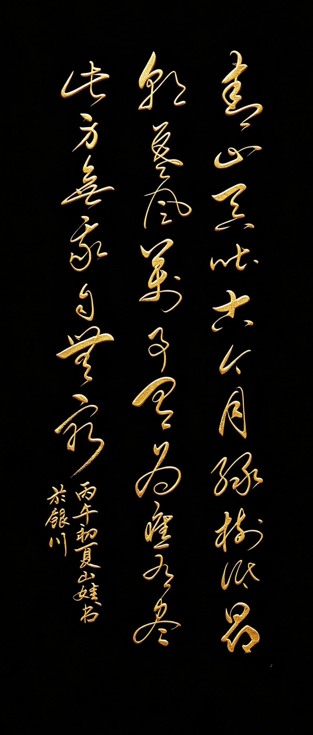 这是我写的原创作品！很多读者说我写的：“古”，“绿”，“有”，“穷”，“无”字不