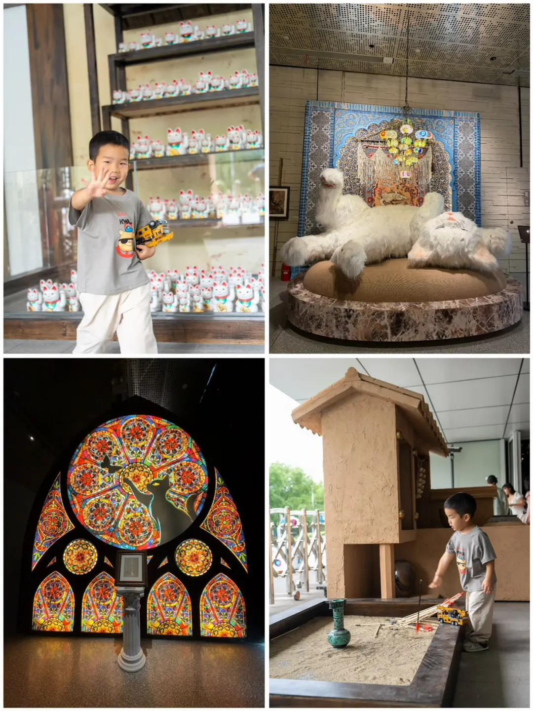 暑假遛娃好去处！带娃赴了一场万年“喵”展