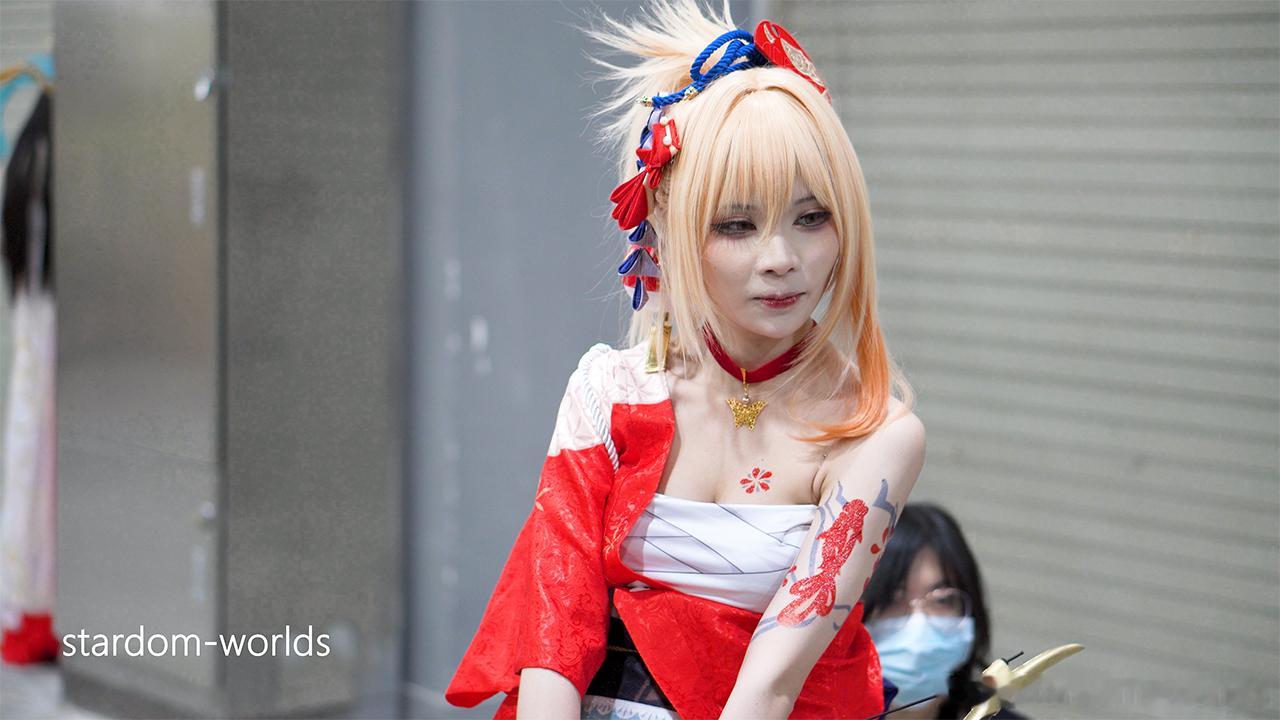 2021广州CICF漫展 原神 宵宫 cosplay 