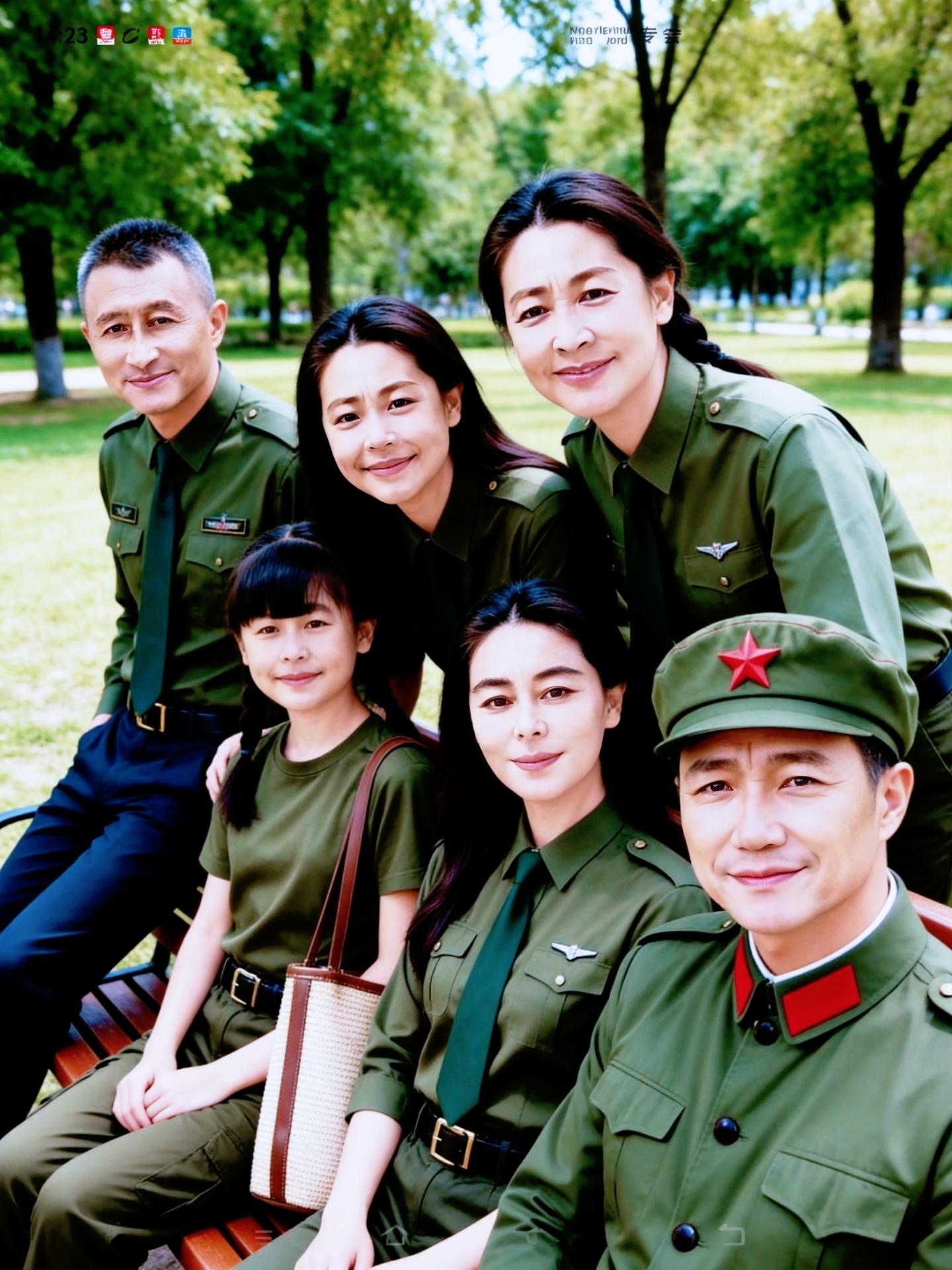 AI公园五人坐 随变ai随便玩