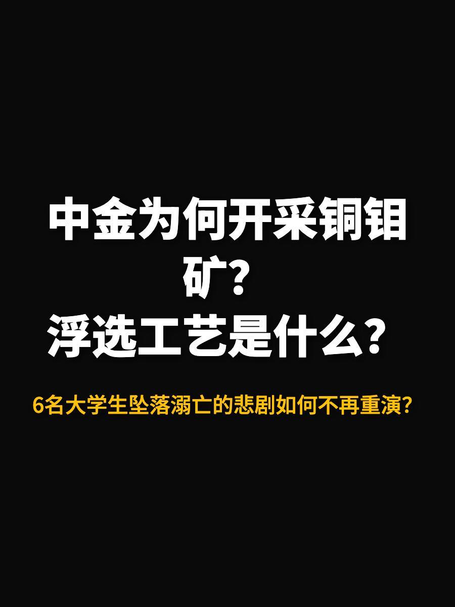 中金黄金通报6名大学生溺亡溺亡学生同学称浮选槽里是矿浆致命的参观：6名大学生坠落