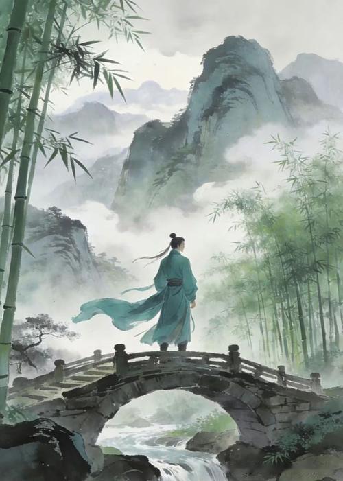 《竹》
——五代·李建勋
琼节高吹宿凤枝，
风流交我立忘归。
最怜瑟瑟斜阳下，