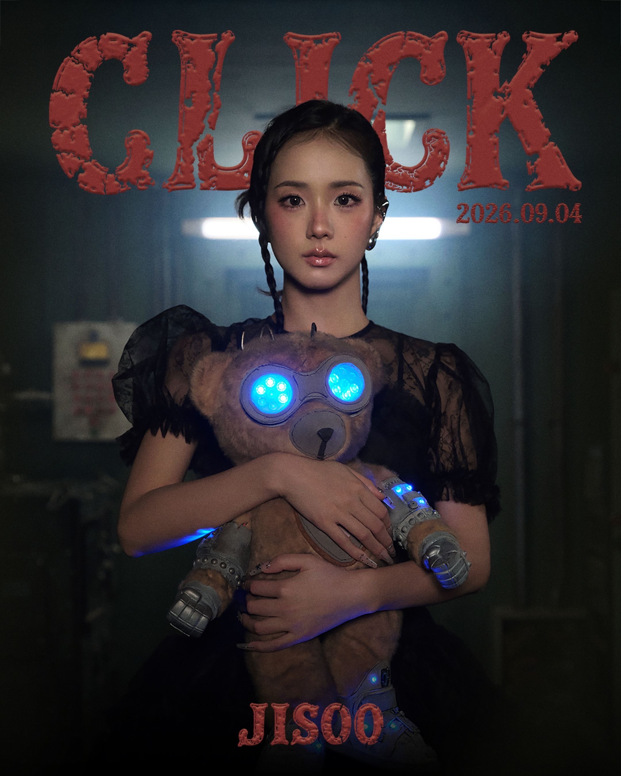 《CLICK》最新宣传照，JISOO现身[么么哒] ​​​