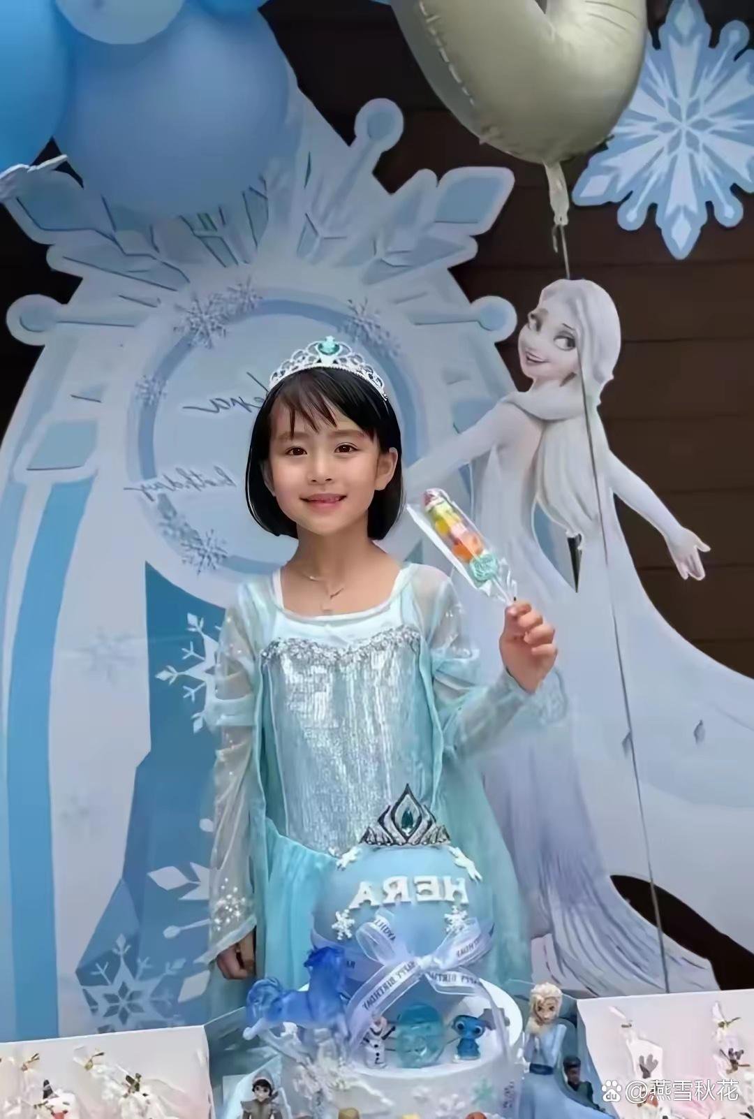 想不到杨怡的女儿这么大了，也太漂亮了，儿子也好帅，杨怡真是人生赢家，儿女双全 