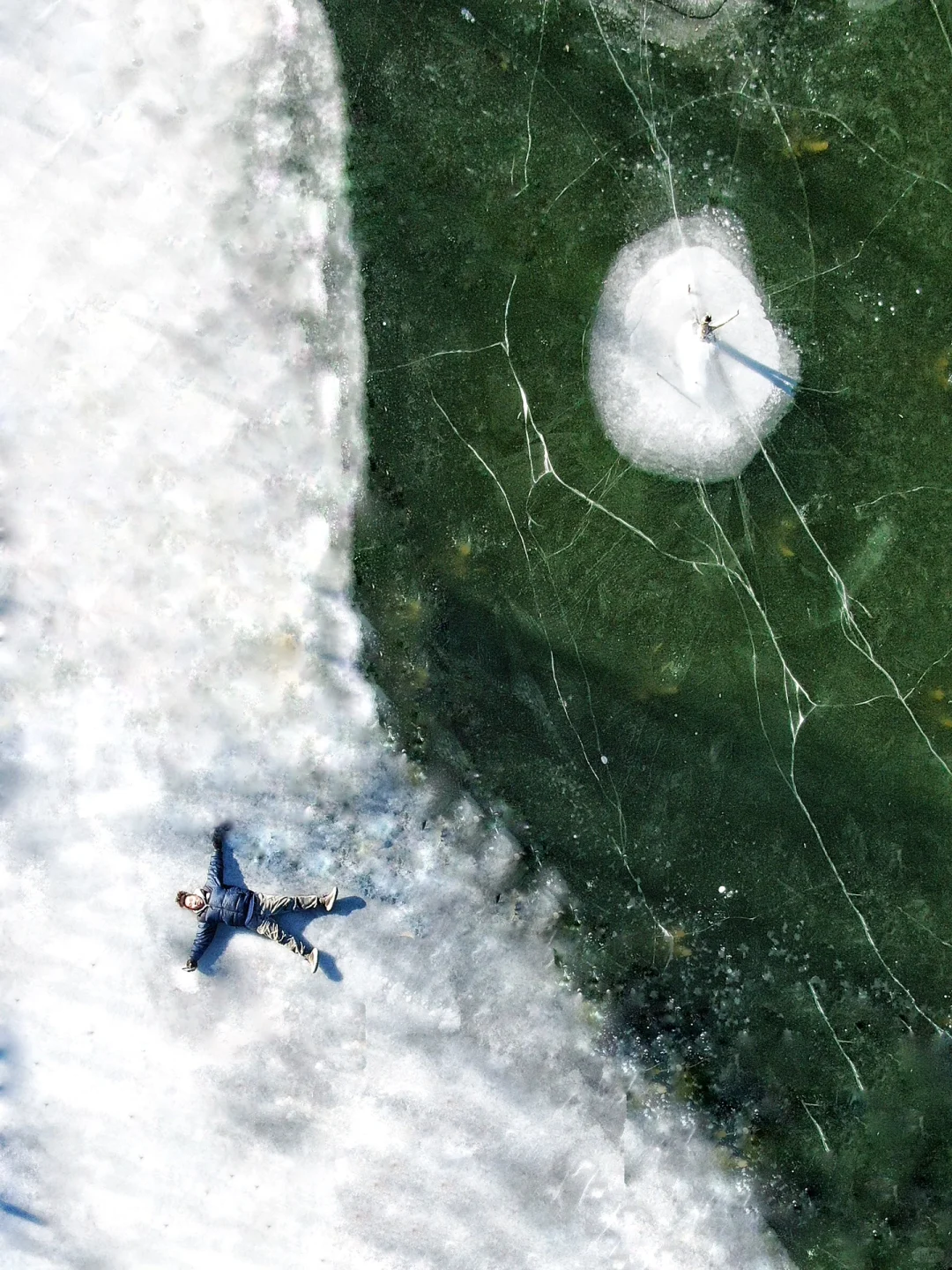 号外❗️免费冬季露营🏕️去“小洱海”👀冰和雪