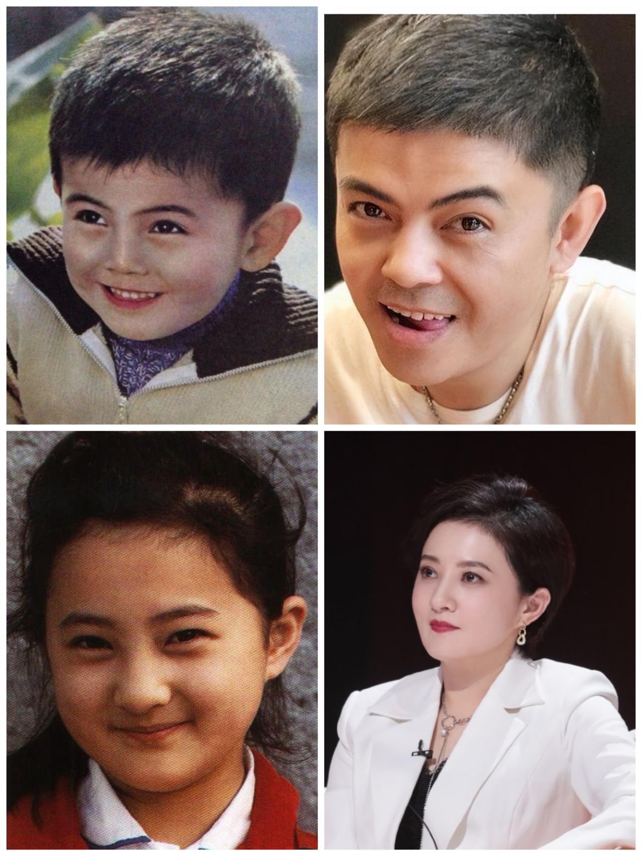 这两位童星小时候多可爱，大了以后吃了身高不够的亏没有好的角色可演，真遗憾。