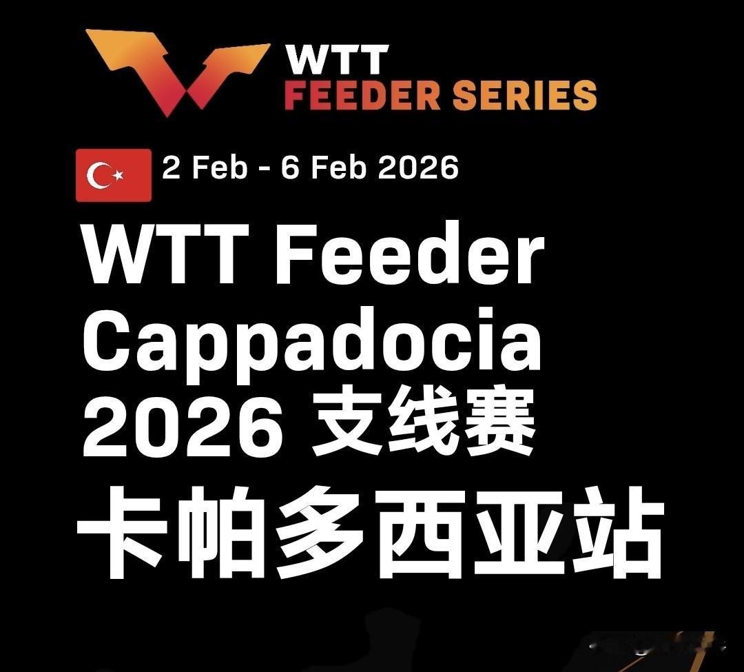 支线赛卡帕多西亚站 | 阿尔捷缅科、面手凛单打夺冠
【来源：WTT  2026.