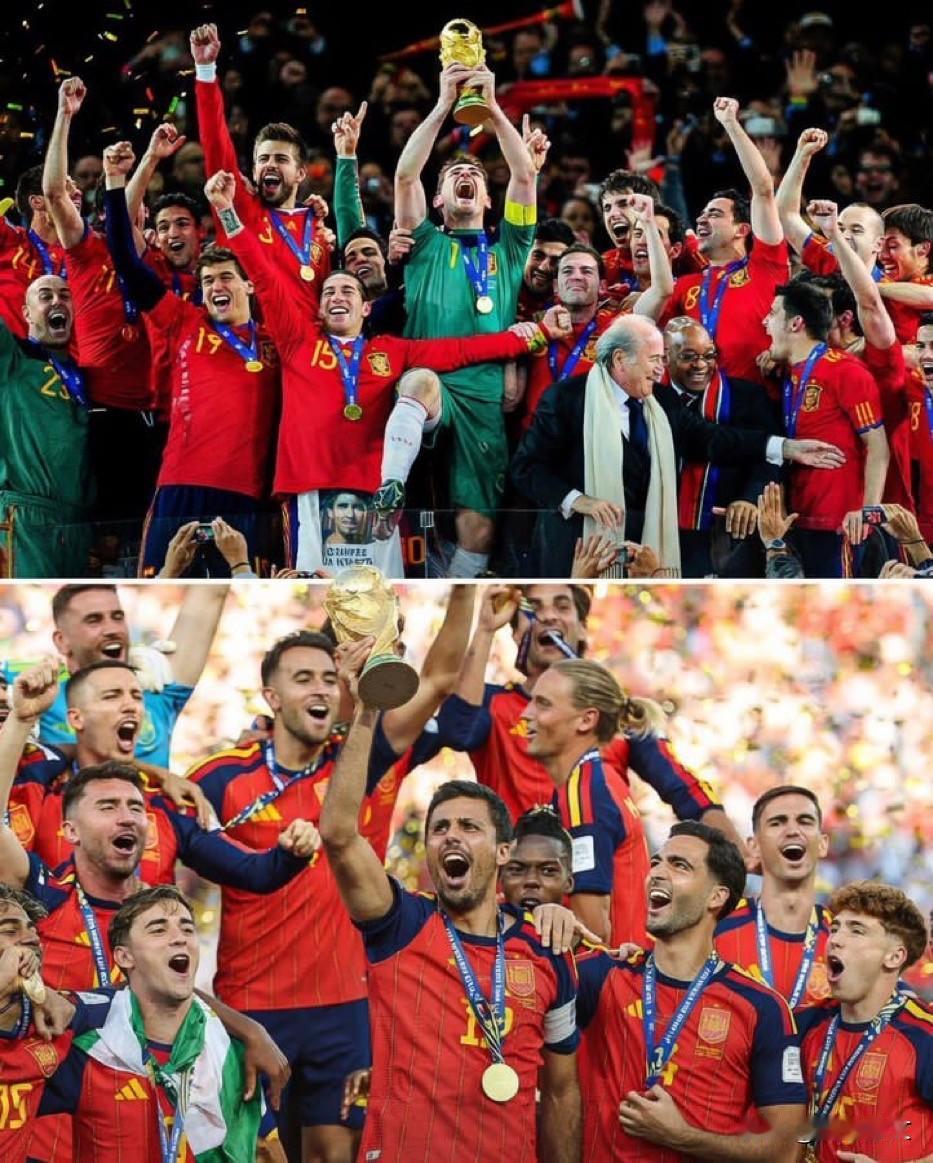 西班牙重返世界之巅！
🏆 斗牛士军团以最戏剧性的方式结束了长达16年的等待——