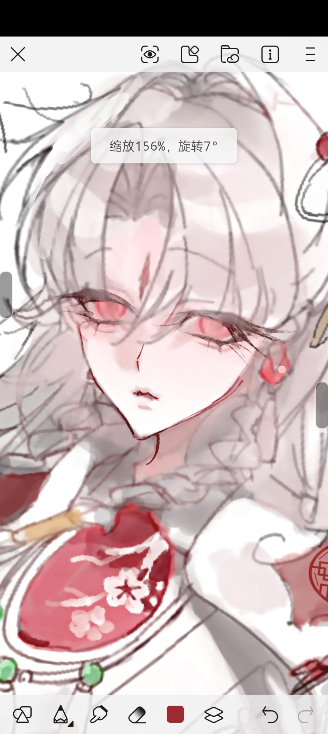 画古风也这么鱿鱼么…