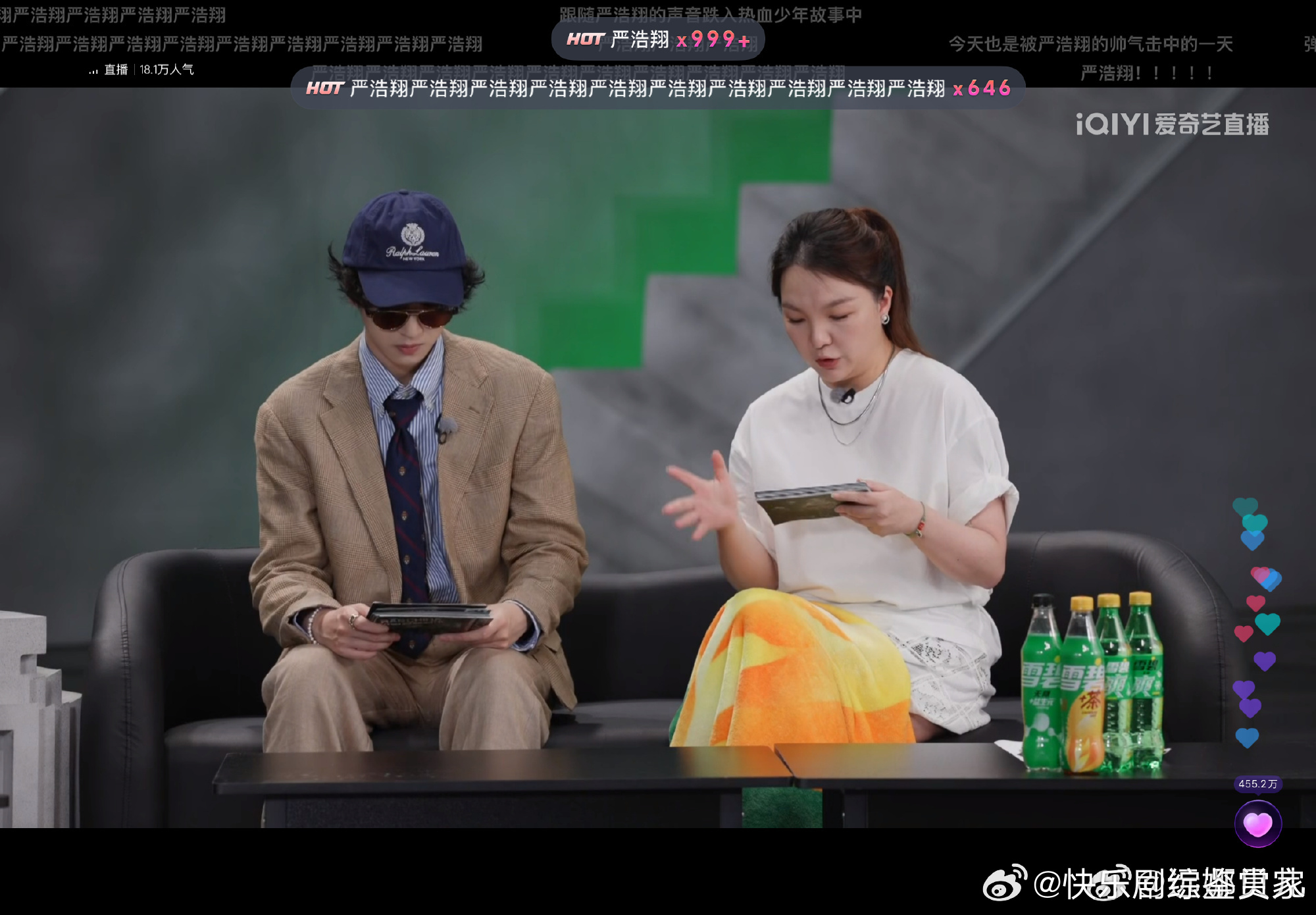 严浩翔又要交作业了严浩翔卷毛头发好像翅膀 节目组送了拼豆，小严又要交作业咯，不知