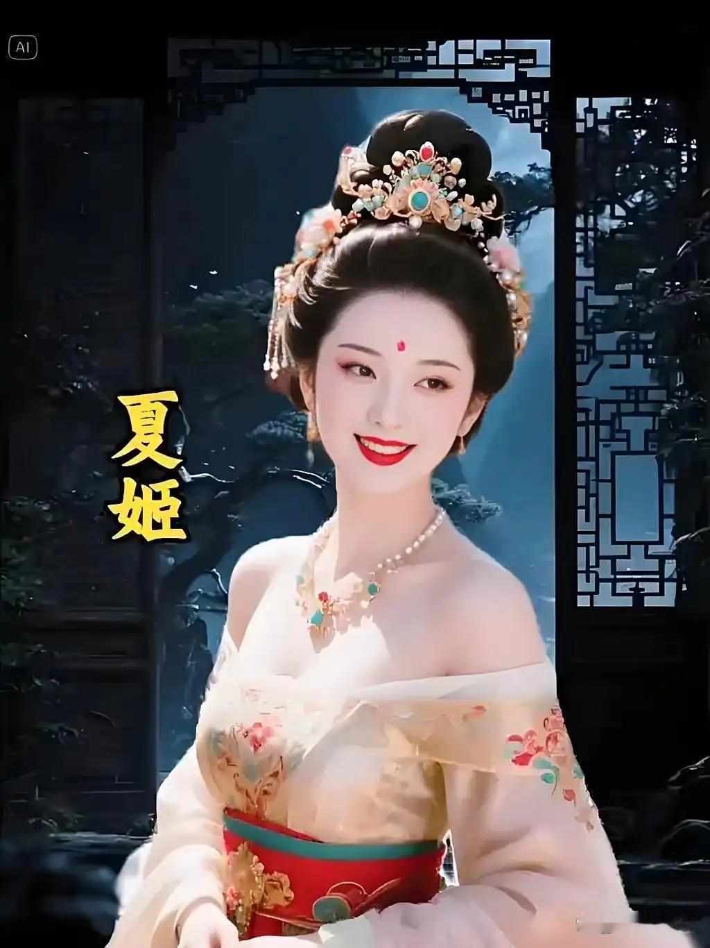 正史中并无官方后宫美人排名，但有几位结局颠覆认知：
夏姬：春秋公认美人，三为王后
