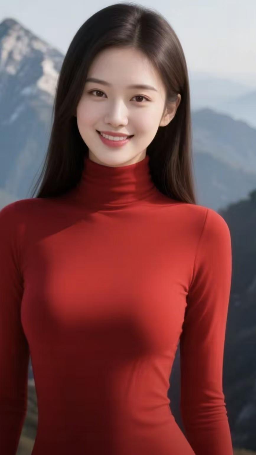 清江引·群山晴景
危峰刺天云影乱，
晴色峰巅漫。
层峦排雾升，
远岫含烟淡。
千