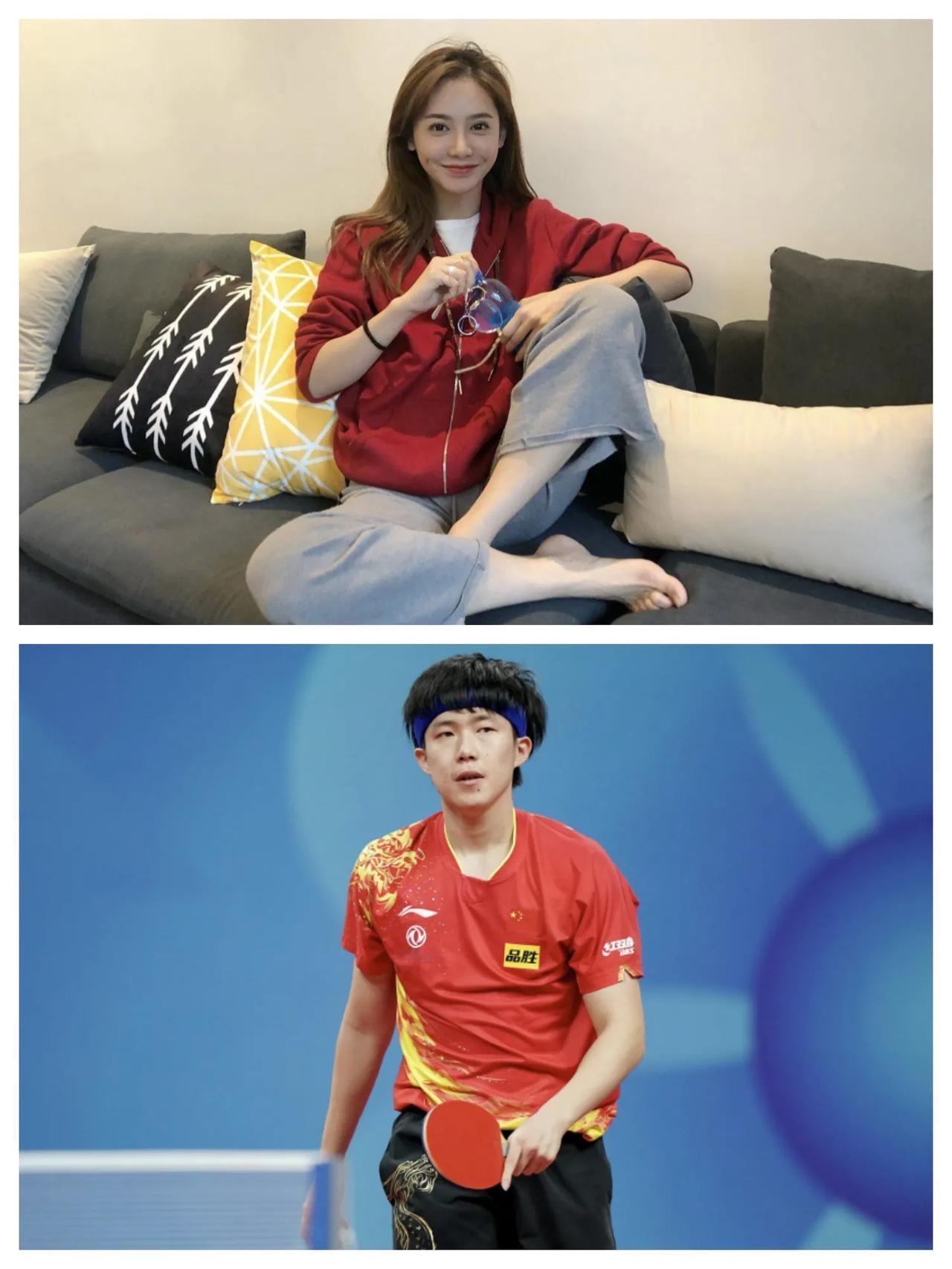 王楚钦和美娜的绯闻太假，他们两人就不可能在一起！

有人拍到了王楚钦和美娜一起前
