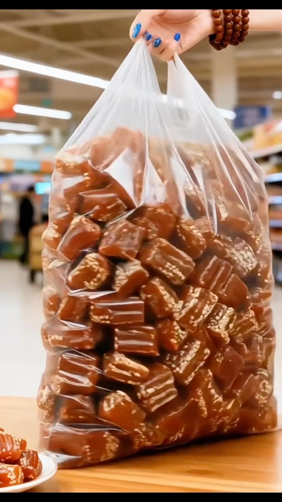 小时候最爱吃的糕点就是蜜三刀了，它油亮剔透，甜而不腻，芝麻味很香，真的超爱的！